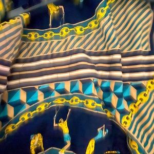 Size large. Vintage Lacoste bomber. Men’s. All over print inside . Water proof